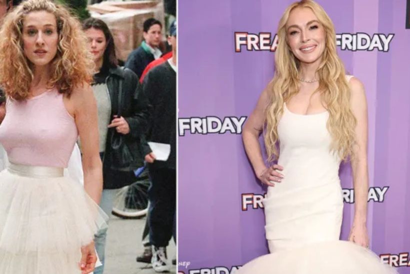 Η Lindsay Lohan έδωσε ένα twist στο εμβληματικό SATC Tutu της Carrie Bradshaw