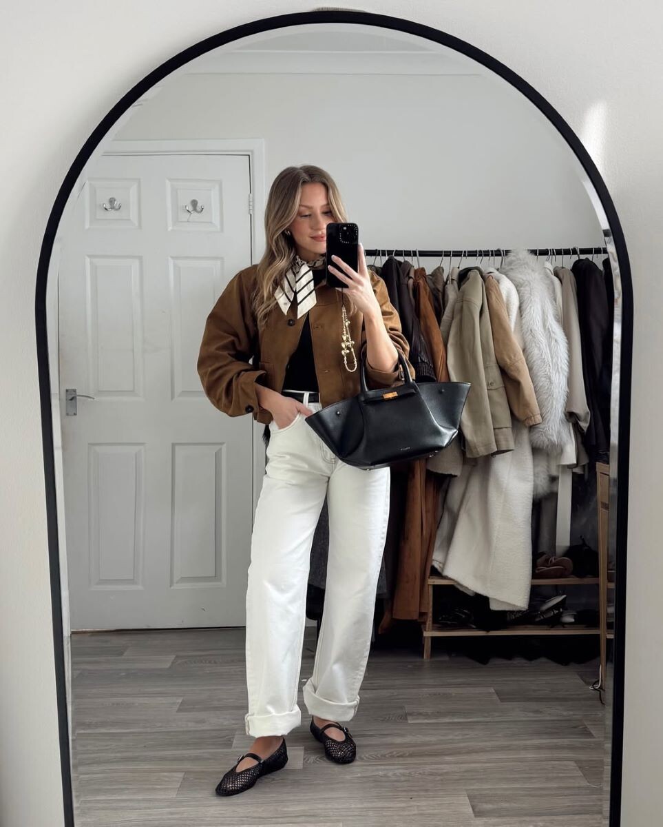 white jeans shoes