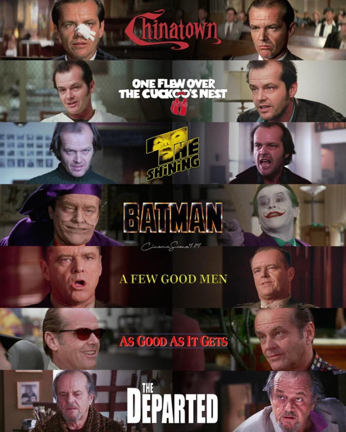 Jack Nicholson: «Παλιότερα, αν ήμουν μόνος δύο με τρεις νύχτες στη σειρά, θα άρχιζα να γράφω αυτοκτονικά ποιήματα»