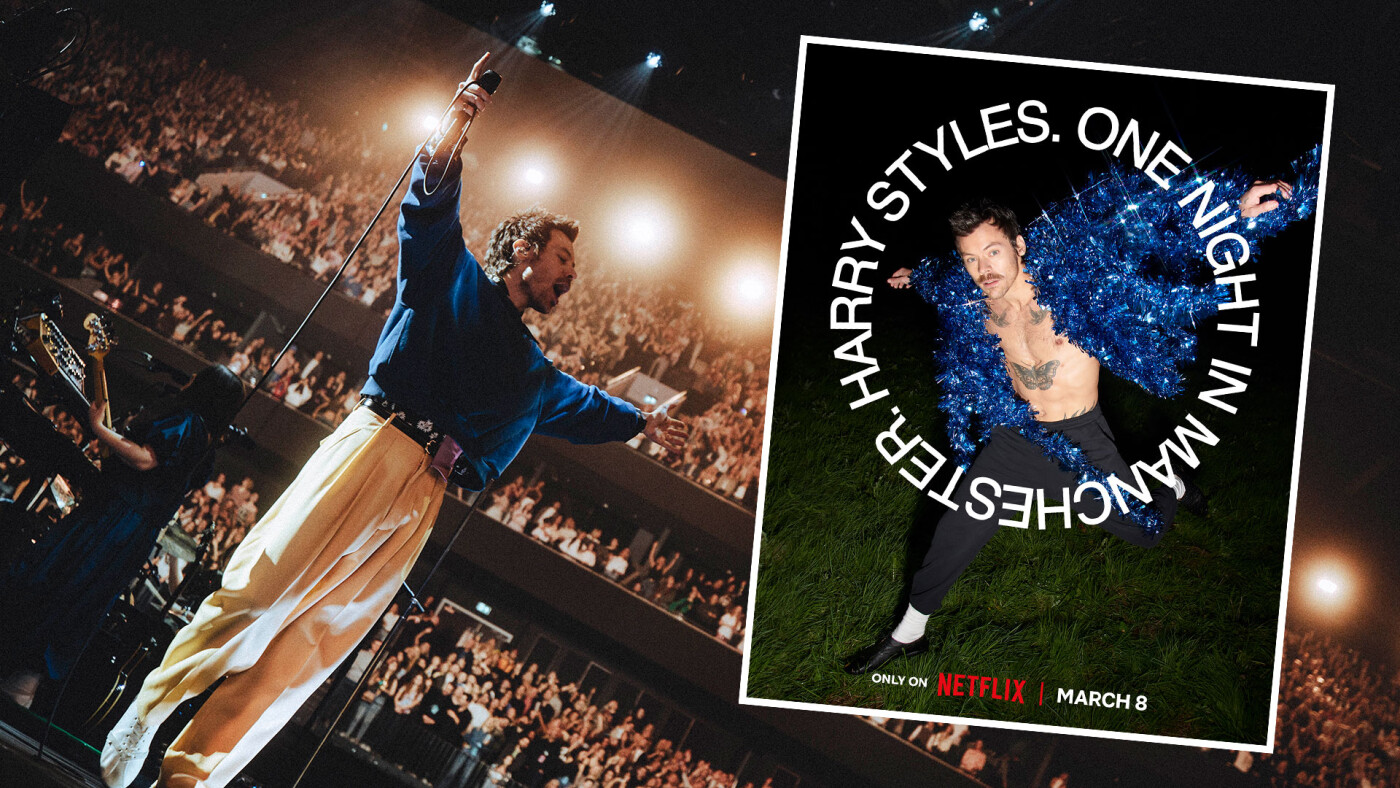 Το Netflix προβάλλει τη συναυλία του Harry Styles στο Μάντσεστερ