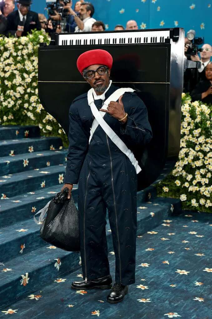 André 3000 με Burberry