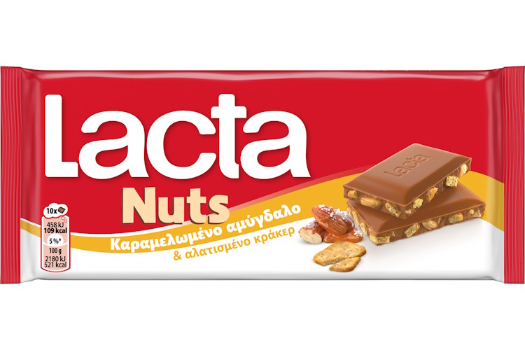 Lacta Caramelized Almond Salted Cracker 85g