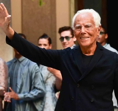 Giorgio Armani: «Δεν σχεδιάζω ρούχα, σχεδιάζω όνειρα» Happy Birthday